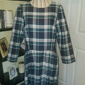 Plaid dress Sz XL